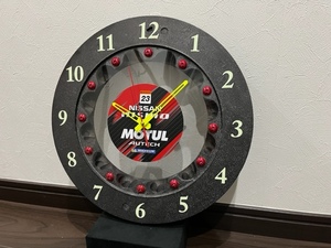  new work SUPER GT MOTUL AUTECH GTR actual use carbon * brake rotor base original clock rear nismo Nismo Calsonic "Impul" Nissan 