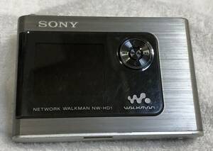 SONY/ウォークマン NW-HD1 動作未確認品です。