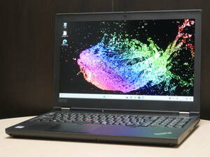 Windows11 Lenovo ThinkPad P53 第9世代Core i5 9400H メモリ32GB SSD1TB Quadro T1000 Office