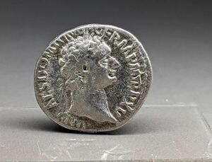 S3072 古美術 古銭 硬貨 硬幣 貨幣 銀貨 銀幣 古代ローマ コイン 重量約3.03g アンティーク 