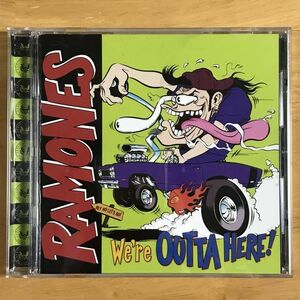 帯付国内盤(ステッカー付) Ramones:ラモーンズ / We're Outta Here !:ラスト・ショウ(ウィ・アー・アウタ・ヒア)