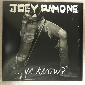 12inc × 2 Joey Ramone:ジョーイ・ラモーン / "… ya know?　ダウンロードコード付