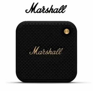 ★Marshall Willen BLACK&BRASS Bluetooth スピーカー マーシャル ウィレンブルートゥース 防水 IPX67 【新品】★