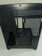 【1円出品】M-ATX PC 水冷 ケース　サイズ：388x270x375　強化ガラス ミドルタワー 簡易水冷 ゲーミング_画像5