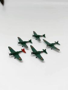 1/700 97式艦上攻撃機(塗装済) (800kg 爆装)5機セット戦闘機 完成品 軍用機 日本海軍 飛行機模型