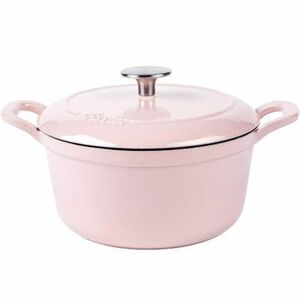 フィスラー (Fissler) ホーロー 両手鍋 カレン ココット 20cm ピンク ガス火/IH対応 