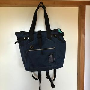 ビアンキ Bianchi 2wayトートバッグ（NAVY）