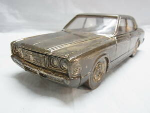 ▲トヨタ クラウン TOYOTA CROWN Royal Saloon 1974 シガーケース シガレットケース たばこ ケース タバコ 煙草 金属 当時物 USED▲60