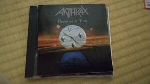 【国内盤】　ANTHRAX 　PERSISTENCE OF TIME 　アンスラックス