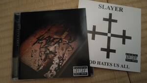 SLAYER　 GOD HATES US ALL 　全13曲　スレイヤー　輸入盤　盤質A