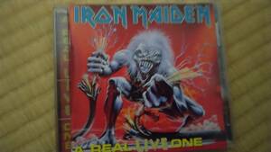 IRON MAIDEN 　A REAL LIVE ONE　 アイアン・メイデン　輸入盤　盤質A　