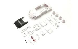 ニッサン GT-R GT500 2008 ホワイトボディセット ホイール付 MZN219！京商！ミニッツ、EVO,EVO2,MR03,MR04