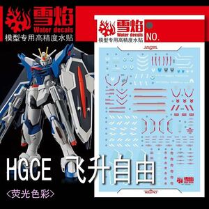 HG 1/144 ライジングフリーダムガンダム専用水転写式デカール