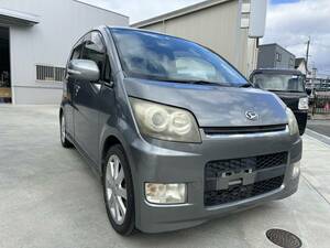 ** Daihatsu MOVE Move Custom RS L175S H19 год 10 месяц платина серый металлик документы есть **