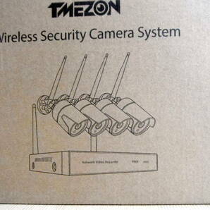 ★☆ TMEZON Wireless Security Camera System ワイヤレス防犯カメラ 4台セット ★☆ 開封済み未使用 ☆★の画像10