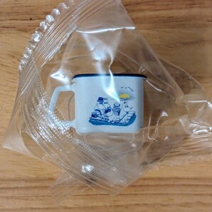 【4種セット】富士ホーロー MOOMIN ミニコレクション 浅型角容器セット 角型ストックポット ミルクパン ムーミン ミニチュア ガチャの画像3
