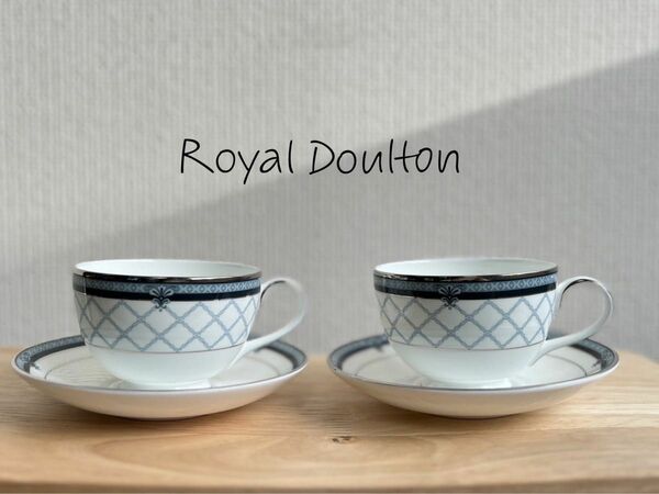 Royal Doulton カウンテス カップ ソーサー ペア ロイヤルドルトン