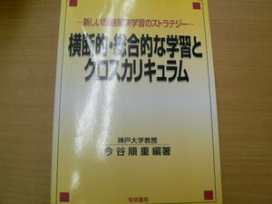 横断的・総合的な学習とクロスカリキュラム 新しい問題解決学習のストラテジ 今谷 順重 　　VⅠ