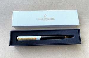 新品　CARL F. BUCHERER（カール F. ブヘラ）ロゴ ボールペン LOGO PEN マネロ 非売品 限定 筆記用具