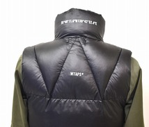 WTAPS（ダブルタップス）222BRDT-JKM01 Bivouac Vest Poly Taffeta Fortless ビバーク ベスト タフタ フォートレス 中綿入り パファー01_画像4