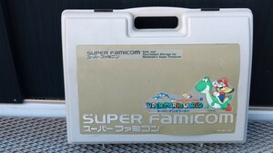 スーパーファミコン SFC 本体収納ケース スーパーマリオワールド 任天堂