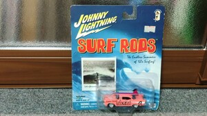  Johnny Lightning SURF RODS 1957 Chevrolet Chevy доска для серфинга 