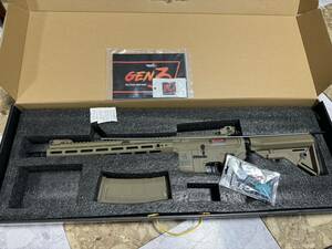 【新品未使用】LANCER TACTICAL GEN3 AEG W / 13 RAIL (TAN) ランサータクティカル　M4