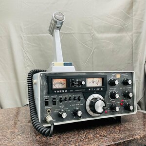 P1217☆【現状品】 YAESU FT-101E 無線機　トランシーバー