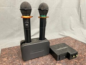 P1052☆【現状品】audio-technica オーディオテクニカ AT-CR700/BC700 マイク レシーバー