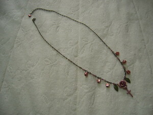 * L'Est Rose * rose . 10 character . motif. necklace pink series 