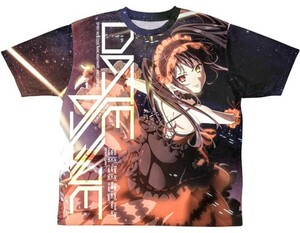 デート・ア・ライブ 時崎狂三 両面フルグラフィックtシャツ 二次元コスパ アニメ tシャツ XLsize