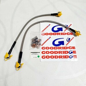 ローバーミニ ブレーキマスターからPバルブ直結ステンメッシュホースキット GOODRIDGE 新品の画像1