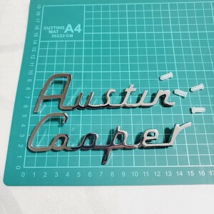 ローバーミニ Austin Cooper エンブレム セット 新品