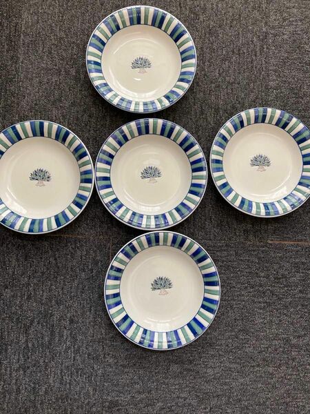 t&t テーブルコレクション　日本製カレー皿5枚セット