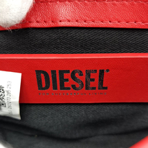 送料無料 美品 ディーゼル DIESEL ショルダーバッグ ポシェット ワンダー 1DR 2WAY レザー 本革 赤 レディース_画像10