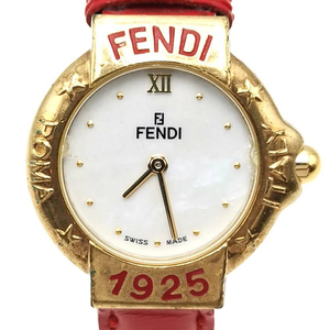 送料無料 フェンディ FENDI 腕時計 2針 クォーツ 430L 006-747 アナログ ウォッチ 金 ゴールド系 レディース