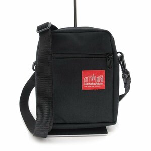 送料無料 美品 マンハッタンポーテージ Manhattan Portage ショルダーバッグ ポシェット ブラック系 レディース