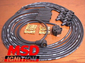 MSD plug cord black new goods all-purpose 8 cylinder for silicon code L4/CHEVY/V8