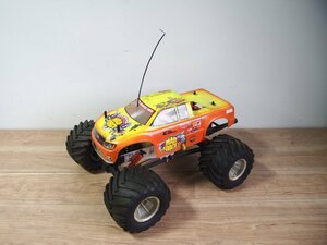 *[1T1121-18] KYOSHO Kyosho engine car? mud force? Futaba FP-S148 Junk 