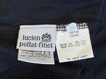 lucien pellat-finet　ルシアンぺラフィネ　トップス　カットソー　ロンT　長袖　ブラック　スカル　XS　☆ｃ１２４_画像8