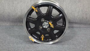 113 ホンダ 純正 オプション アルミホイール Modulo 14インチ 4穴 PCD100 4.5J 1本 単品 ENKEI N-ONE N-WGN N-BOX