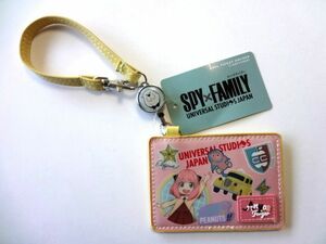 【廃盤】 USJ 限定★SPY×FAMILY スパイファミリー/チケットホルダー パスケース リール式★クールジャパン 2023★送料310円～