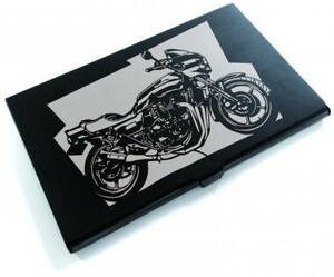 カワサキ(KAWASAKI) Z1000Rの切り絵をデザインしたカードケース[BC-032]