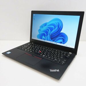 5000 иен старт #Lenovo ThinkPad X280(20KE)#WEB камера установка #Core i3-8130U/4GB/SSD256GB(M.2)/Win11_64bit/Wi-Fi/Bluetooth/12.5 type 