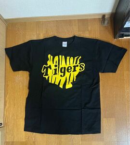 Tシャツ ロゴ プリント ブラック 阪神タイガース 黒 半袖 Tshirt Logo Printed HANSHINTIGERS