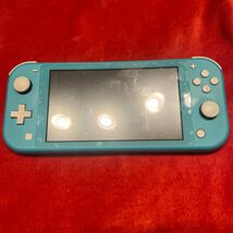 ジャンク 現状品 ニンテンドースイッチライト Nintendo Switch Lite ターコイズ_画像1