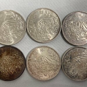 即決価格【銀貨おまとめ】1964年 昭和39年 東京オリンピック 記念硬貨 1000円硬貨×10枚の画像6