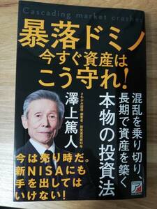 【美品】暴落ドミノ今すぐ資産はこう守れ！／澤上篤人著