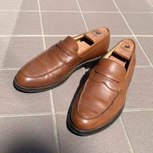 仏製 HESCHUNG エシュン フレンチ ローファー ブラウン サイズ7 PARABOOT パラブーツ の画像1