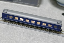 オハネ25-100　TOMIX　白色室内灯付　24系25形　ブルートレイン　特急形客車　寝台列車　富士　はやぶさ　EF66　0317_画像3